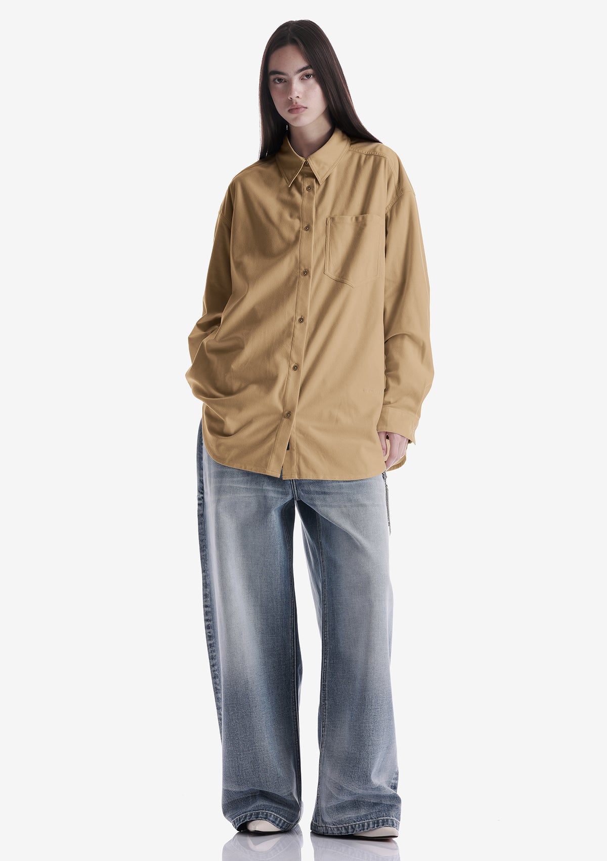 Рубашка DUNE из экозамши Nw83 - Nw83_88_02_bc25b379-7fa1-481f-932b-00afdc9826ef