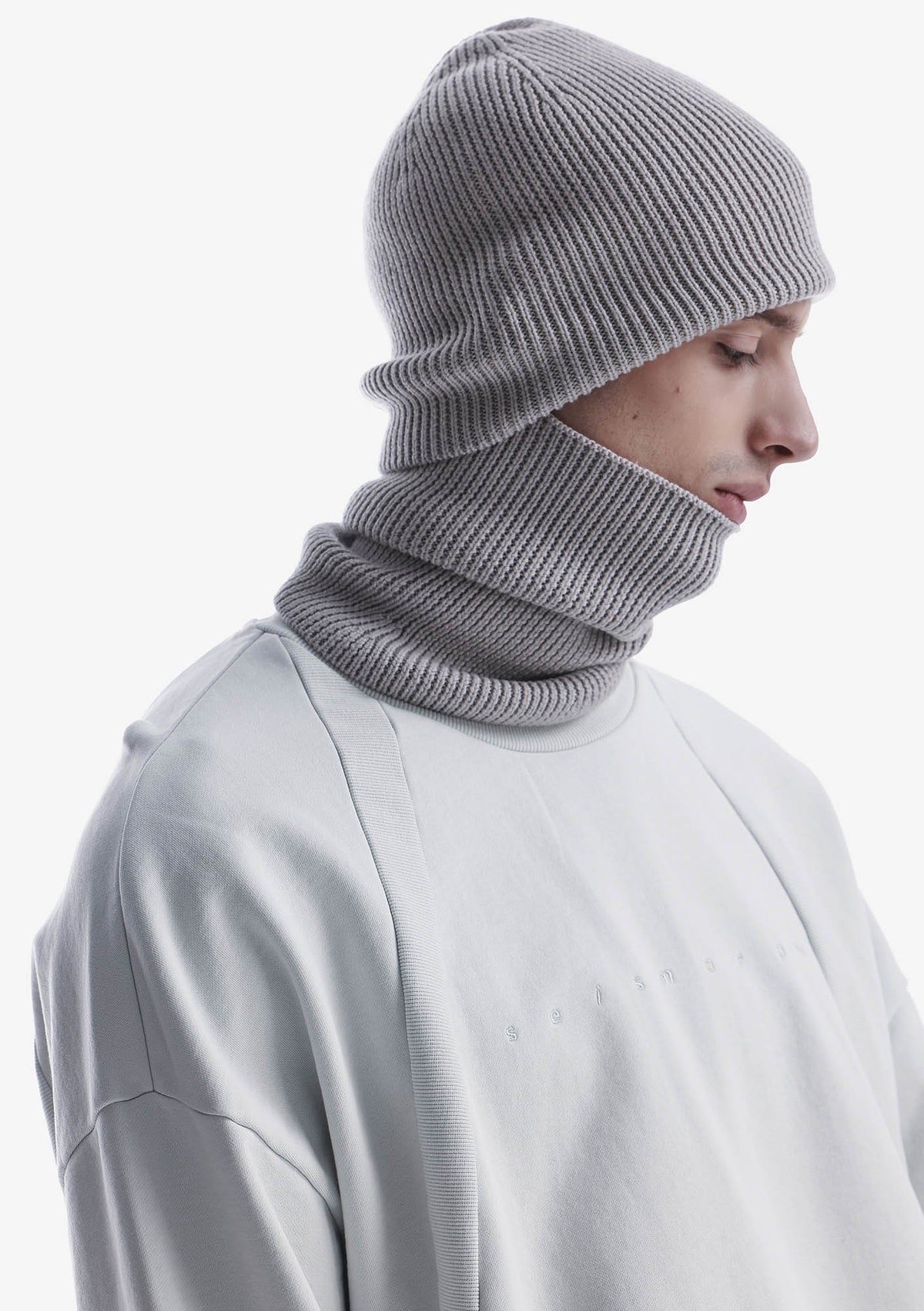 Шапка-бини из шерсти Pu90 - Pu90_810_02