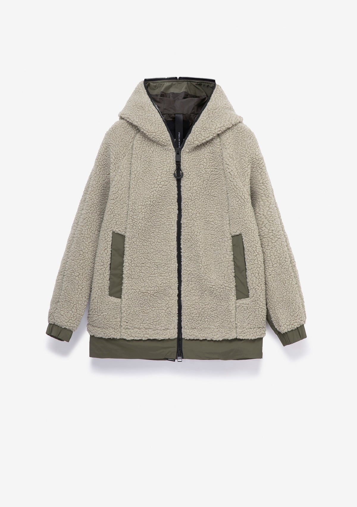 Куртка PEEBLES из шерпы Qw493 - Qw493-84_20_149bd2fb-bb30-4f61-957a-59a3906d7c01