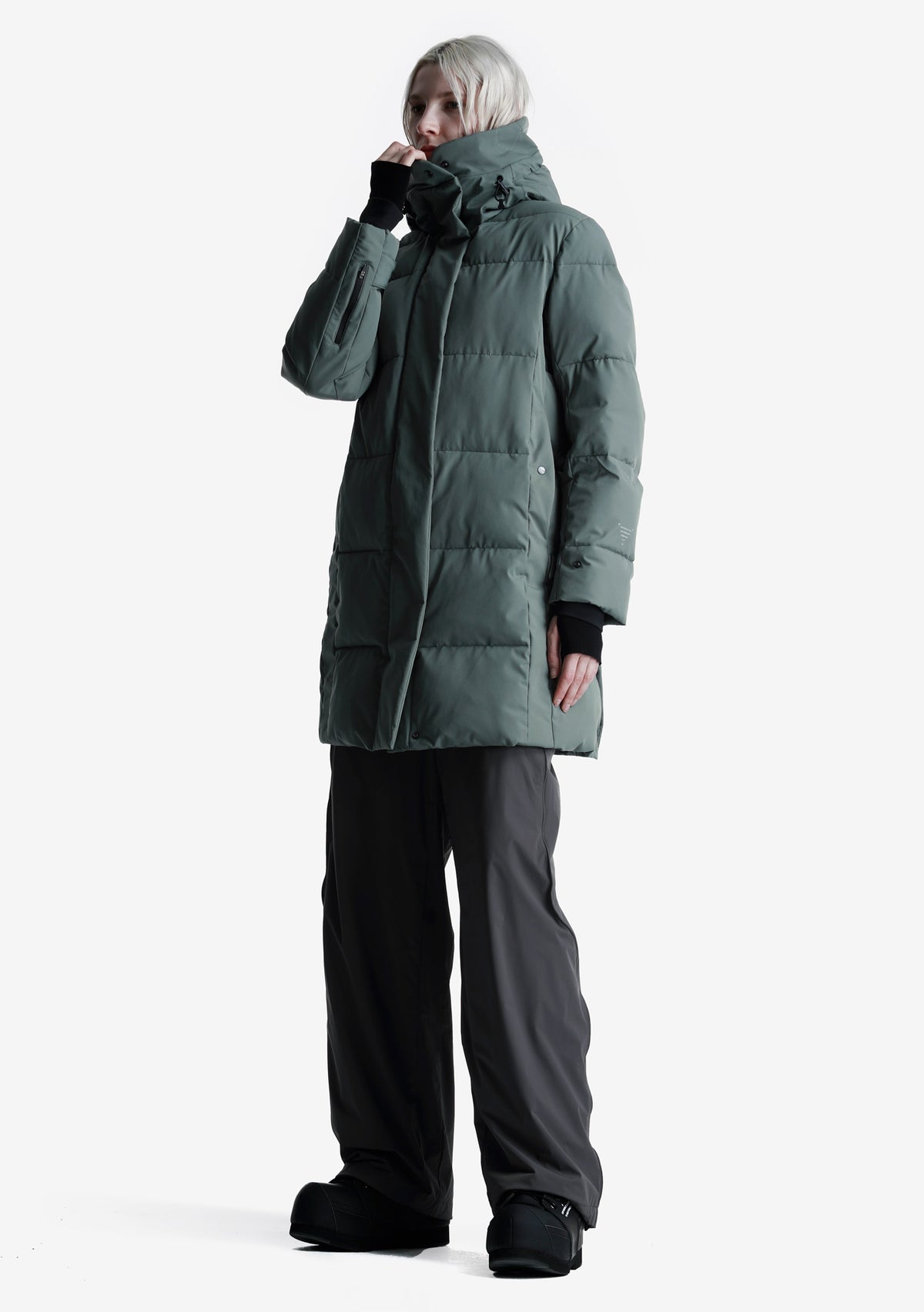 Стёганая парка CASSINI Qw499 - Qw499-57_02
