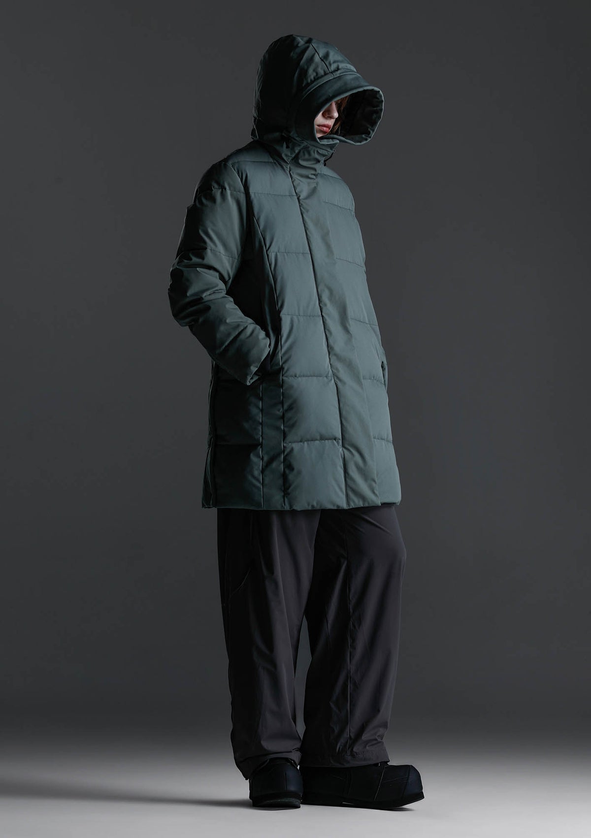 Стёганая парка CASSINI Qw499 - Qw499-57_08