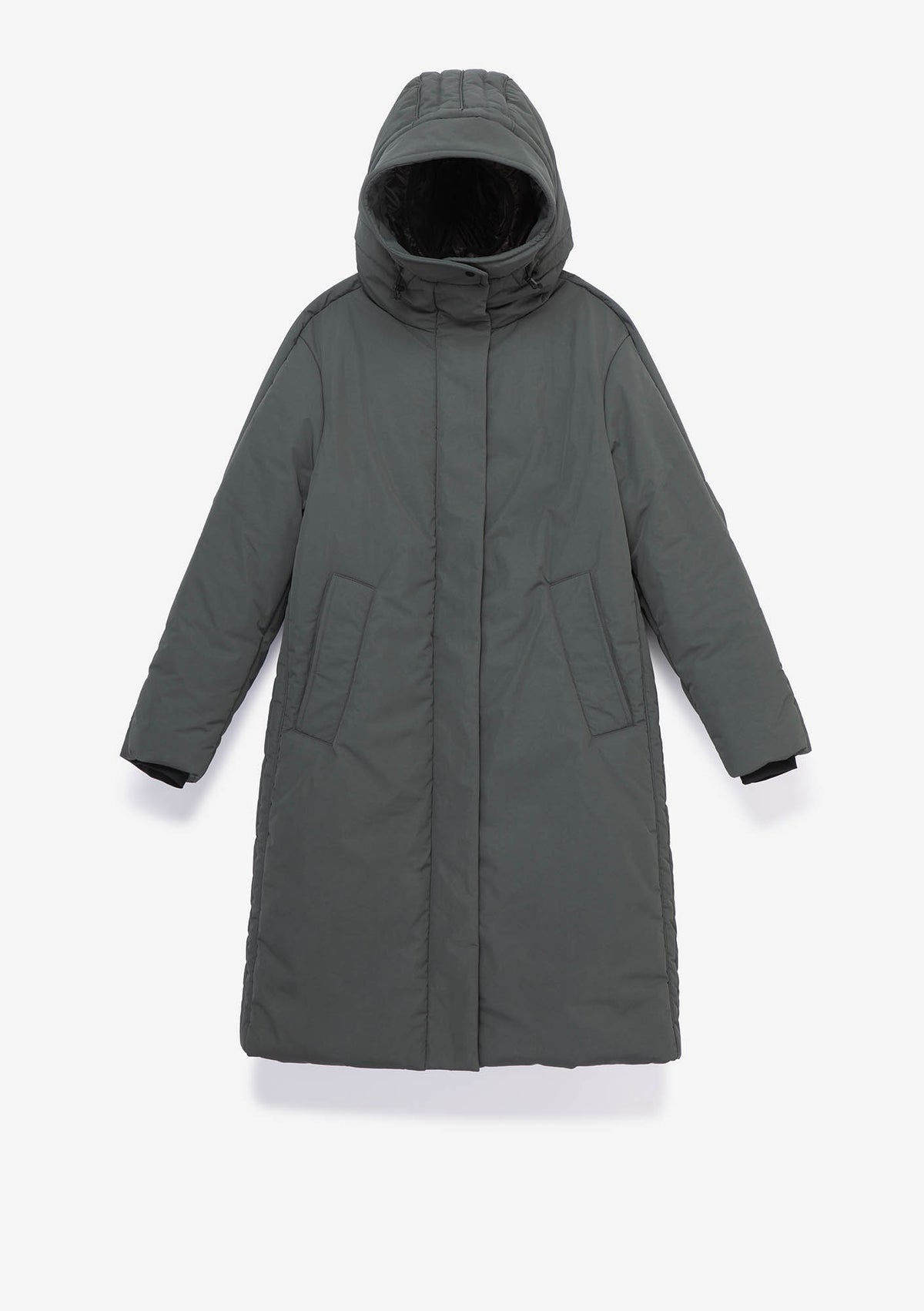 Длинная парка RITEG с капюшоном Qw523 - Qw523-1_20_966d93c3-d957-4506-860e-01c4bb1ee0d8