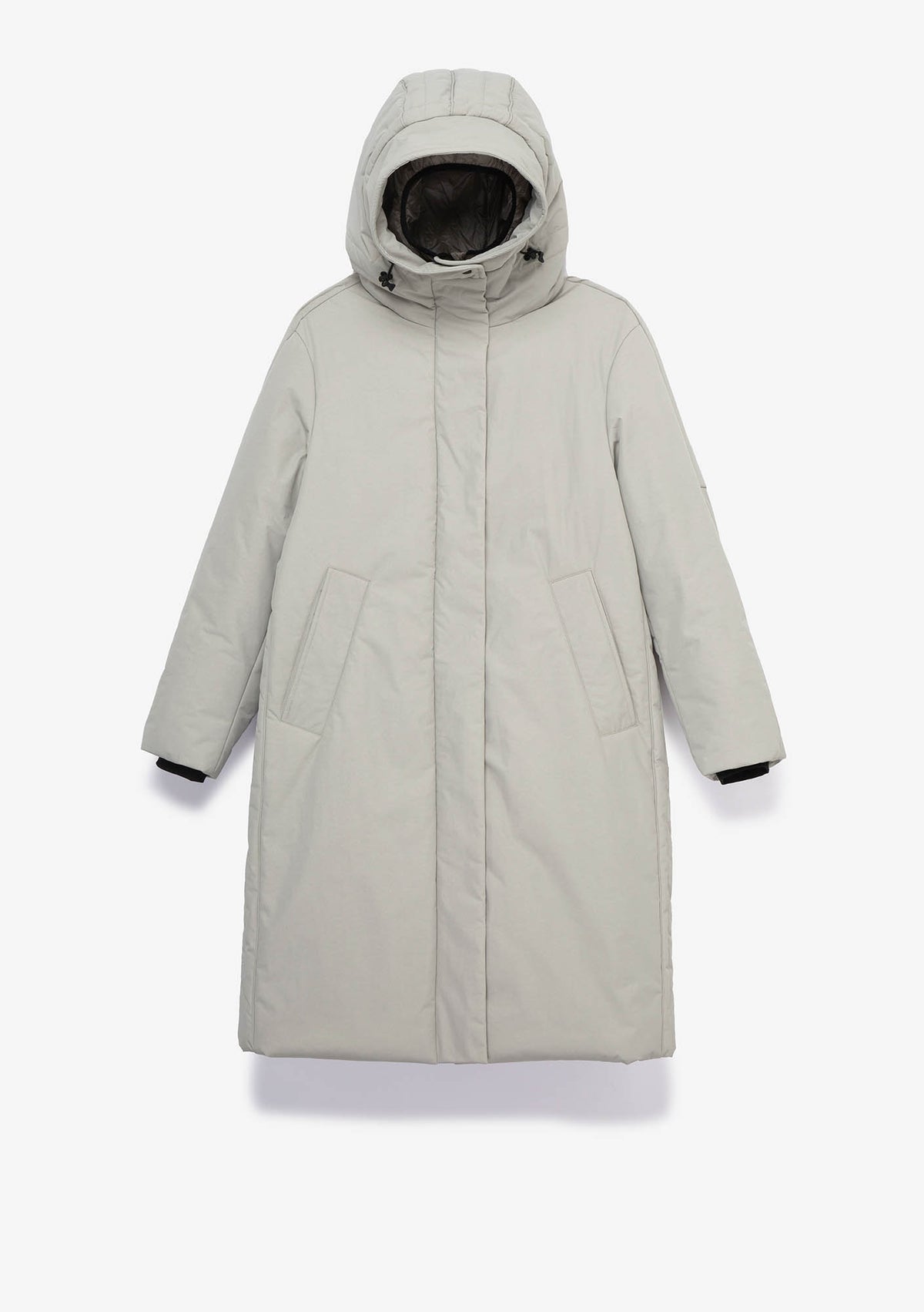 Длинная парка RITEG с капюшоном Qw523 - Qw523-1_20_9b2834be-9758-4c20-8181-28c07ffede1a