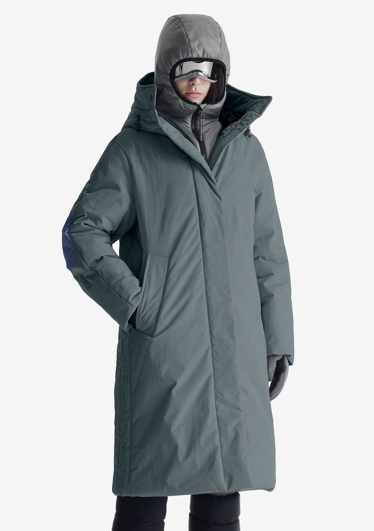 Длинная парка RITEG с капюшоном Qw523 - Qw523-52_05