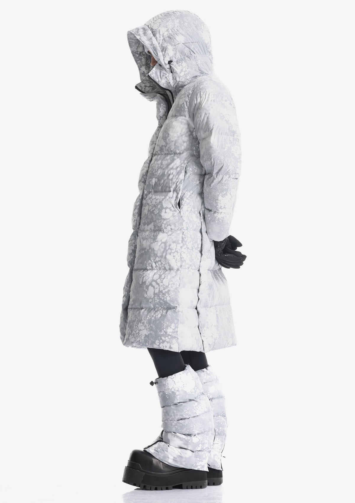 Удлинённый пуховик AITKEN Qw540 - Qw540_41_03
