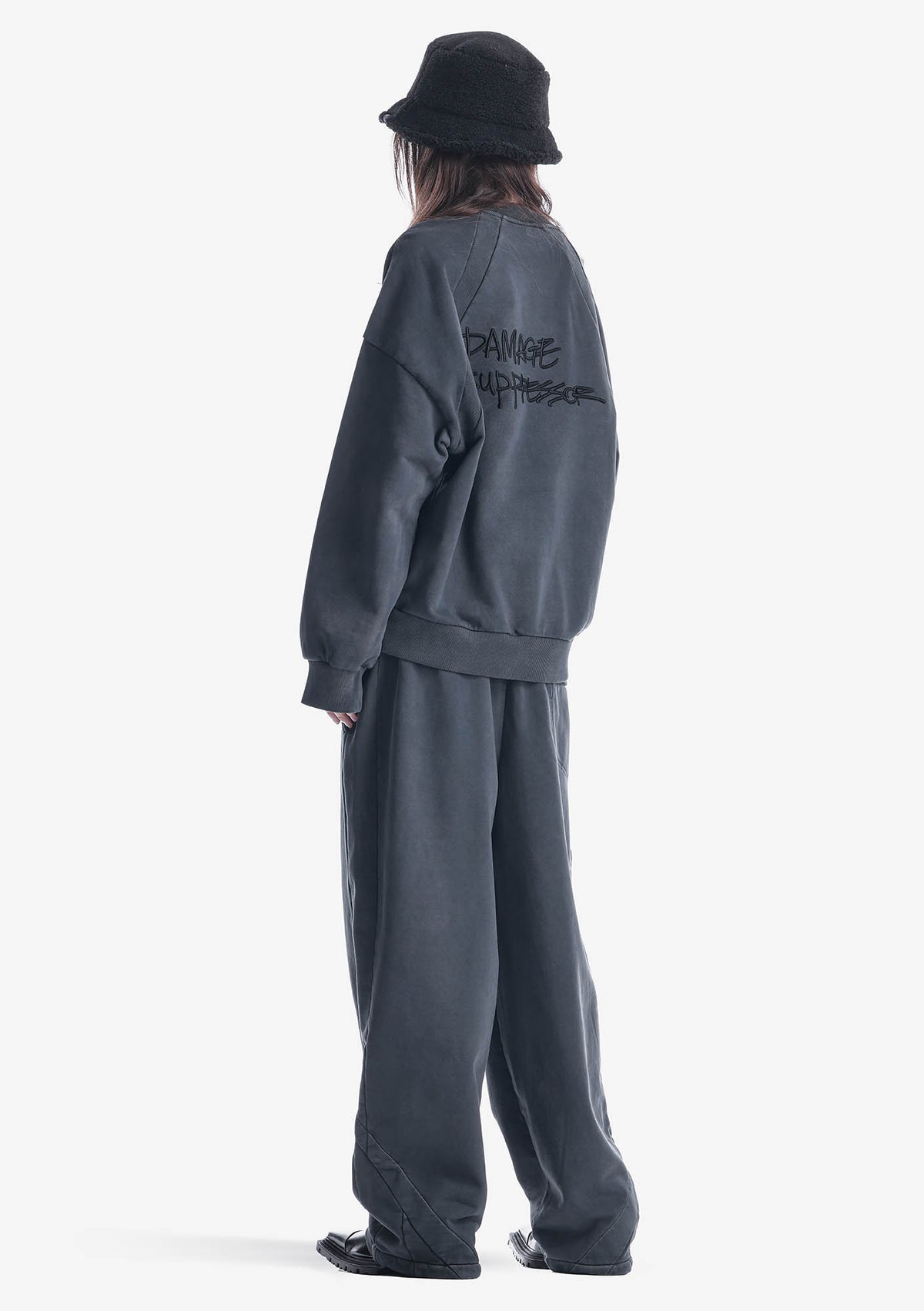 Широкие трикотажные брюки FRISSON Rw220 - Rw220_2_05