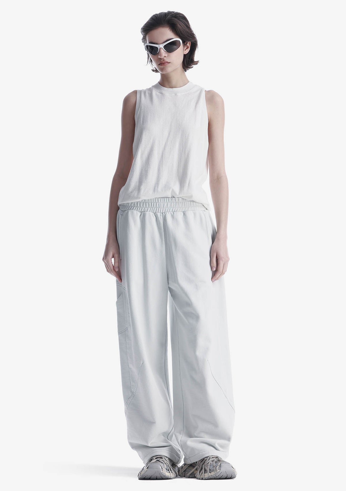 Широкие трикотажные брюки FRISSON Rw220 - Rw220_43_02