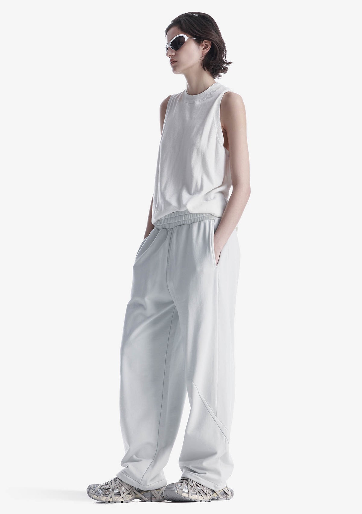 Широкие трикотажные брюки FRISSON Rw220 - Rw220_43_04
