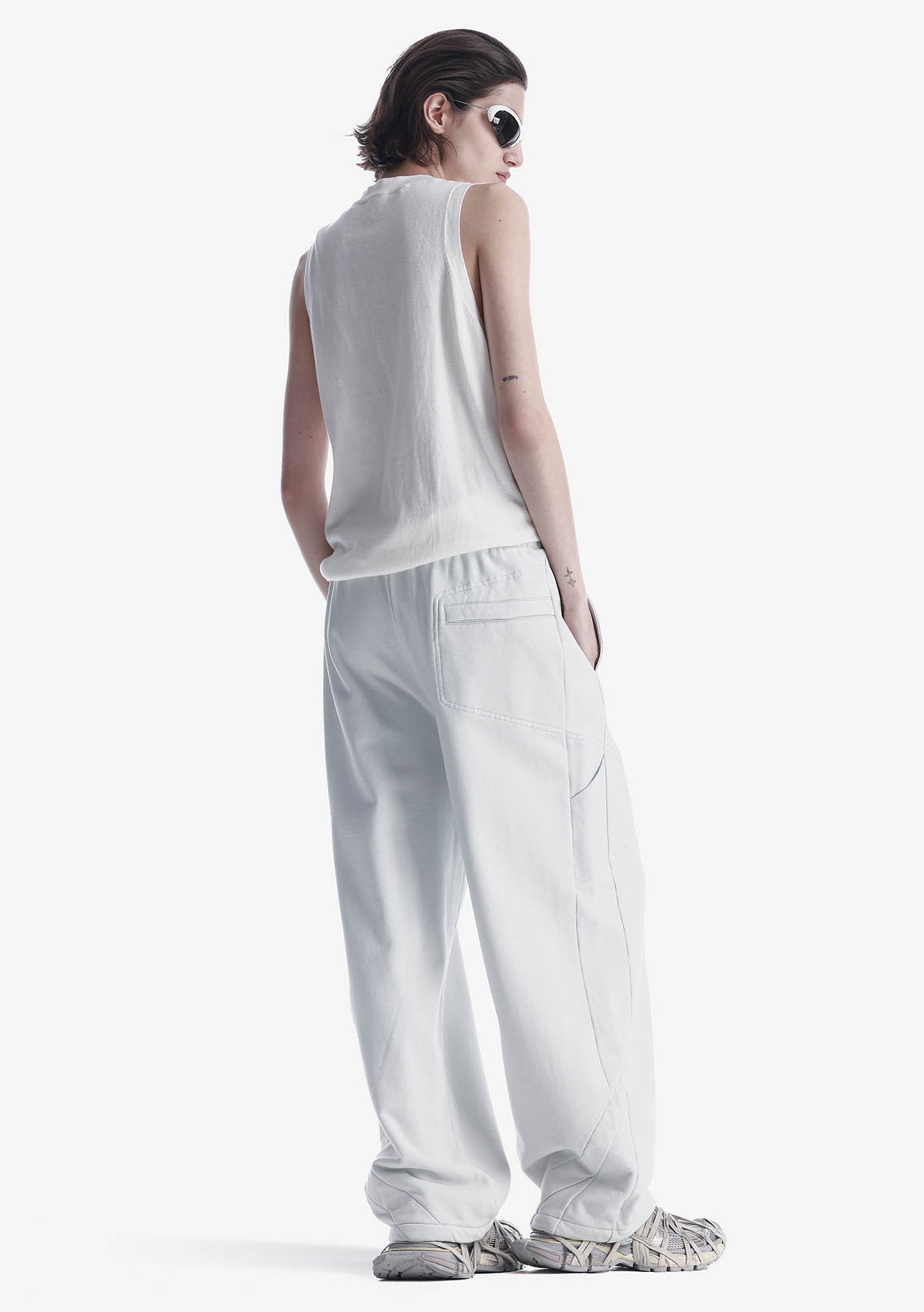 Широкие трикотажные брюки FRISSON Rw220 - Rw220_43_06
