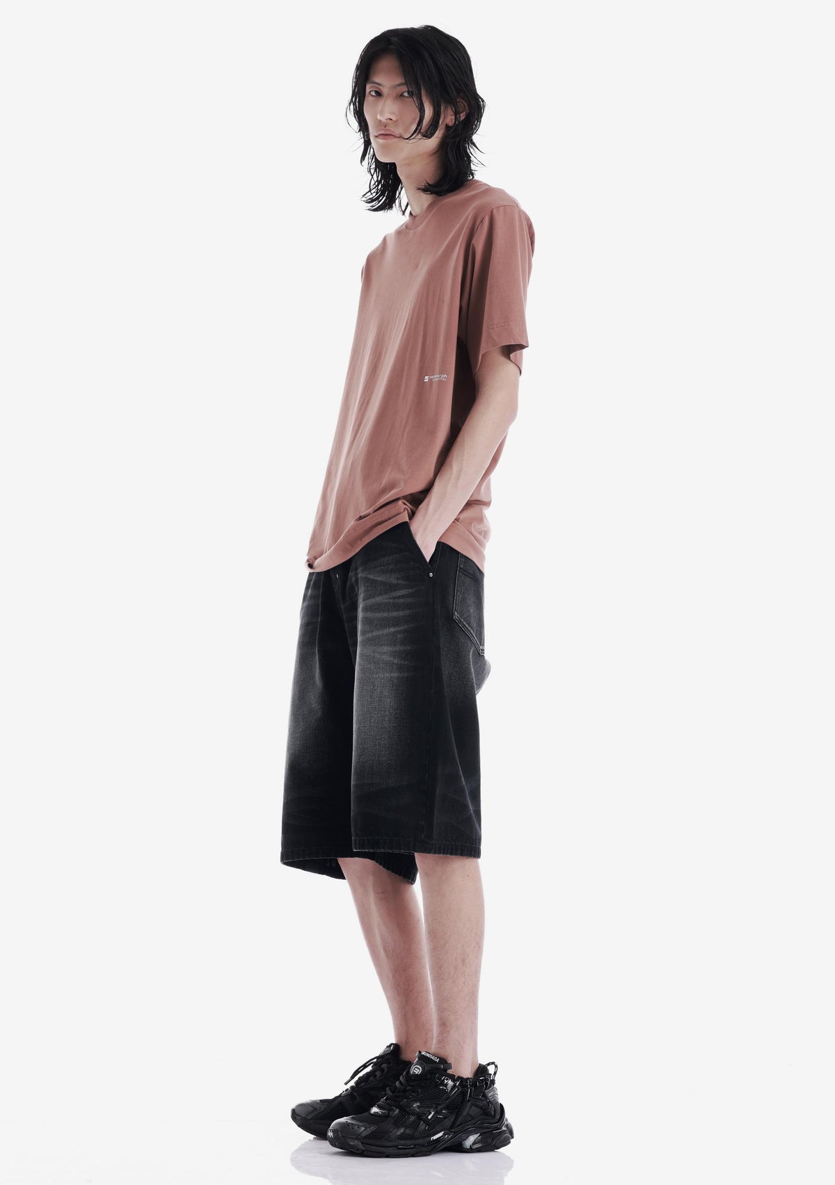 Футболка с принтом с эффектом скорости Tm141-77 - Tm141_77_04